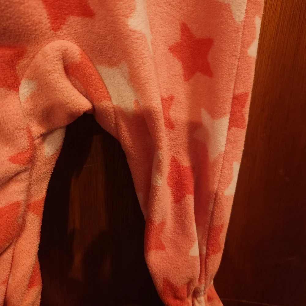 Disney Pink Starry Kids footed One Piece with Minnie Mouse